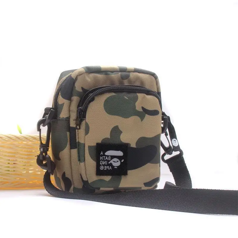 

Monkey Storage Bag Ape Man Camouflage Tote Package Leisure Crossbody Bag Commuting Mini Shoulder Bag Gift