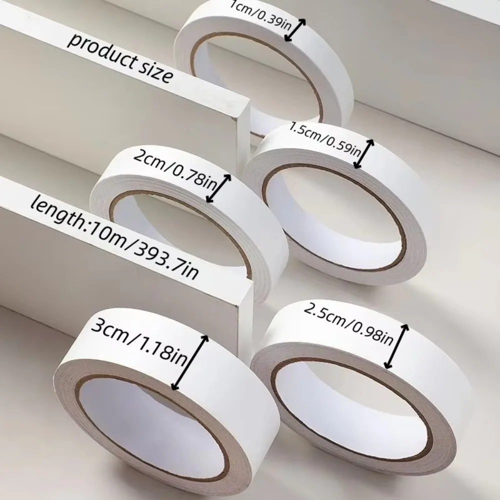 Self-adhesive Border Stickers 10m White Wall Decorative Strips Thickened Waterproof Refurbished Stickers