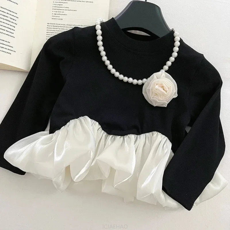 

Puffy Sets for Girls Luxury Designer Boutique Outfits Kids Clothing Toddler Autumn Clothes Tops Pants Two Piece Suit Children