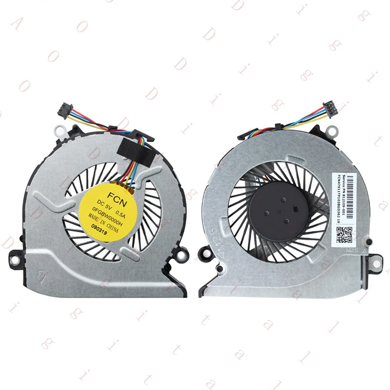 

W CPU Cooling Fan For HP Pavilion 15-AB Series 15Z-A 17-G 812109-001 0FGBW0000H