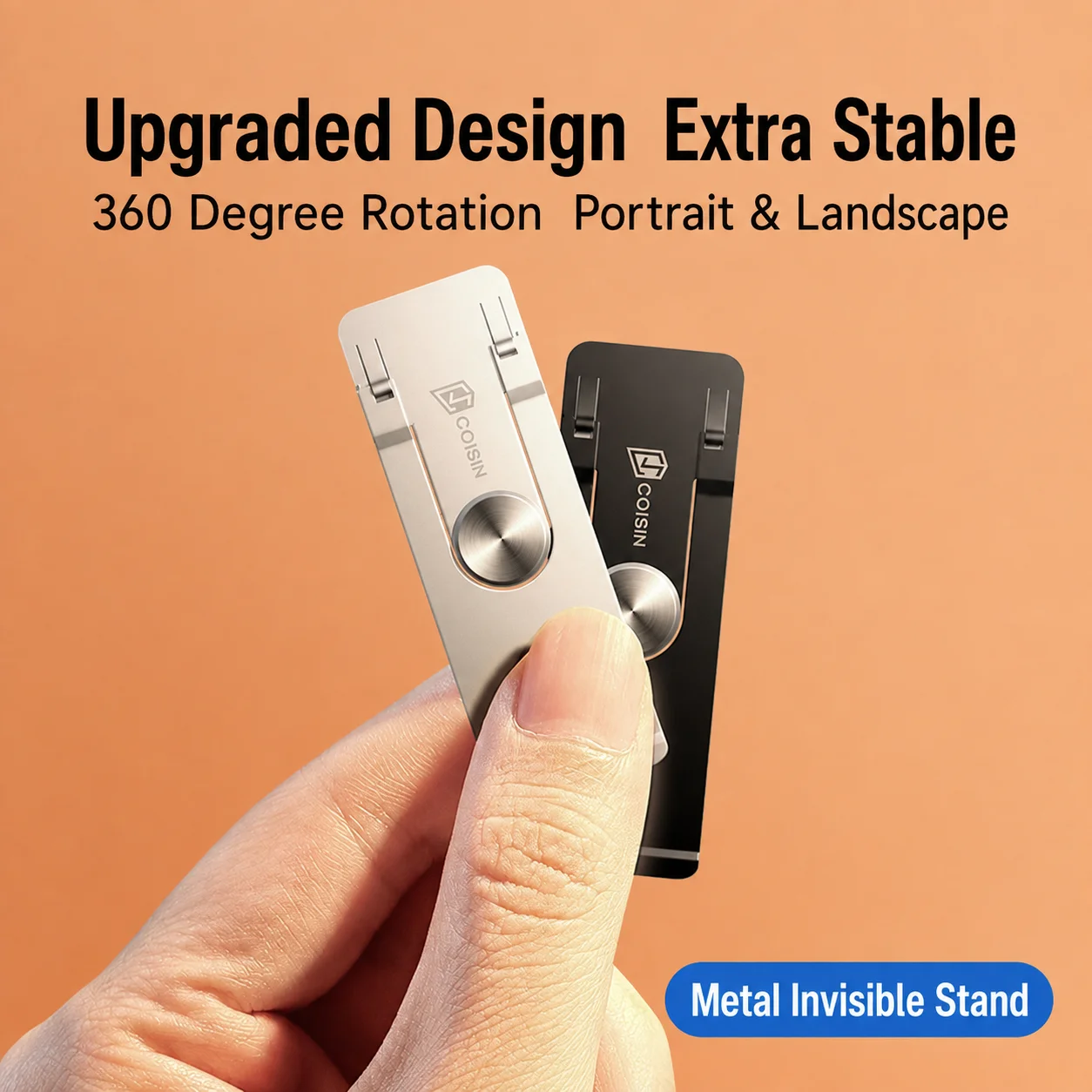 Back Adhesive Stand Invisible Tablet Stand Adhesive Phone Stand Rotatable Invisible Back Mount Holder For Bathroom Leisure Home