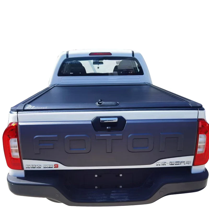

Zolionwil Pick Up Tonneau Cover Aluminum Key Controlled Truck Bed Hard Cover For Foton Tunland