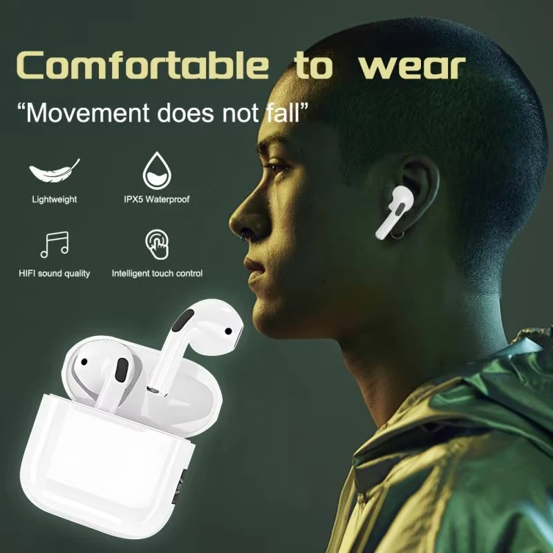 XIAOMI New AP05 Wireless Earphone Bluetooth 5.3 HIFI Stereo Sound Headphone Waterproof Sport Earbud With Mic For Android iOS