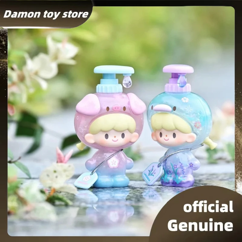 

Genuine Zzoton Bubble Bath Series Blind Box Kawaii Baby Zzoton Mystery Box Ornaments Anime Figures Model Doll Child Toy Gift