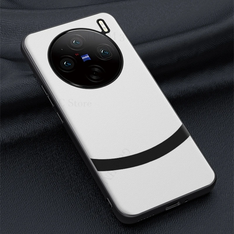 Fundas For vivo X200 X100s Pro Splice Leather Phone Case For VIVO X200 Pro mini X100 Ultra PU Holster Soft Protection Back Cover