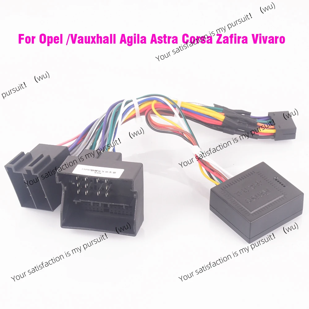 Car Radio Stereo Wiring Harness Cable Adapter Android 16pin for Opel Astra H J G K Zafira B Antara Vectra Corsa D Meriva A