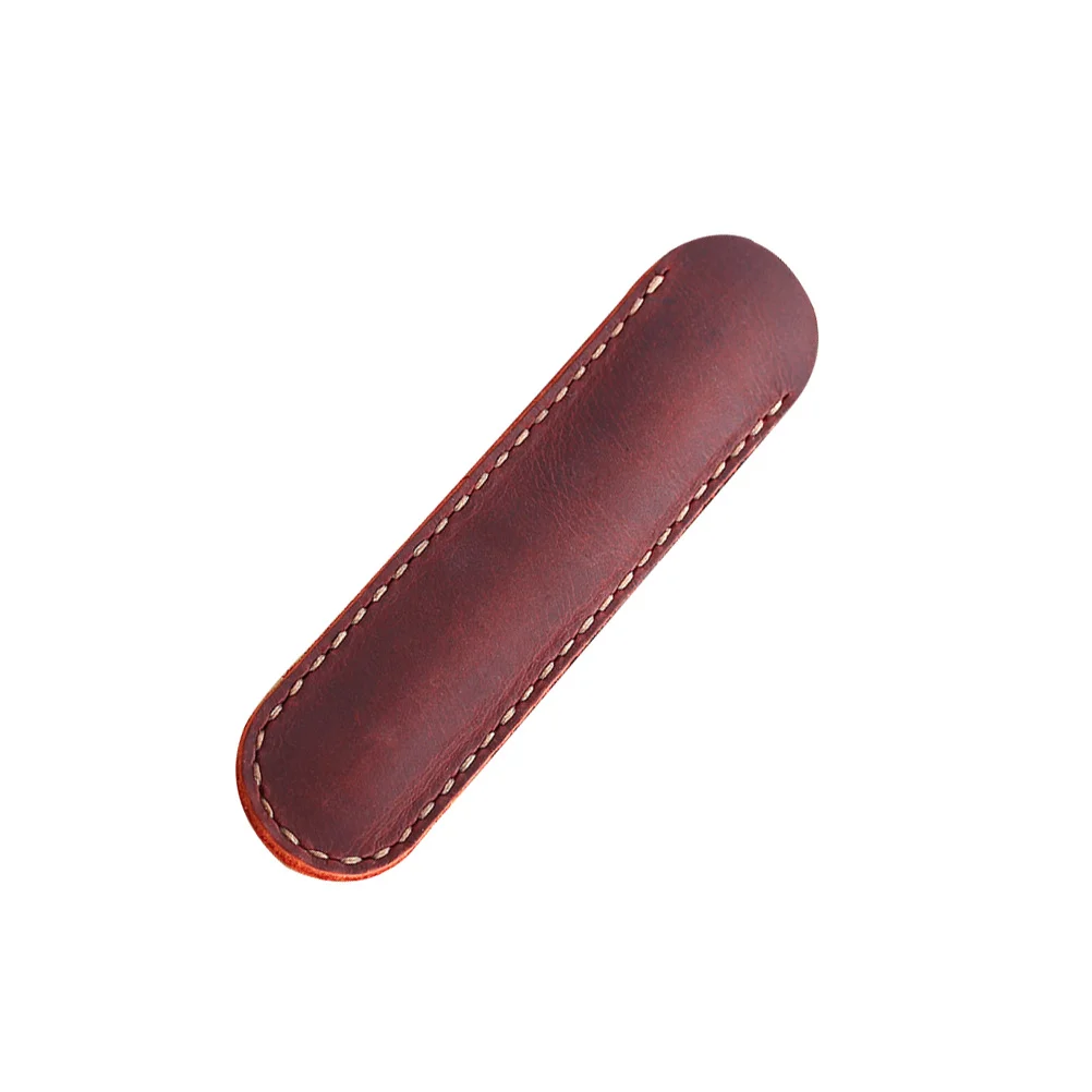 Pen Case Holder Handmade Fountain Multi Pens Pouch Easy Insert Remove Pen Protective Sleeve Cover Office Home