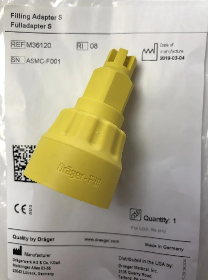 

Original For Dragers anesthesia machine sevoflurane (alkane) dosing device evaporation volatile tank M36120