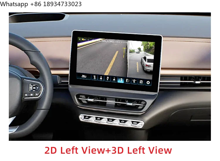 Wemaer 360 Degree Bird View System 4CH Car DVR Record 2D/3D Surrounding View Car Panoramic Camera System for Vinfast VF6