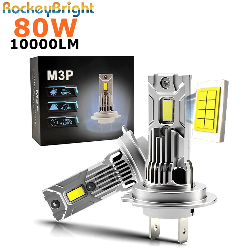 2PCS 80W M3P H7 Led…