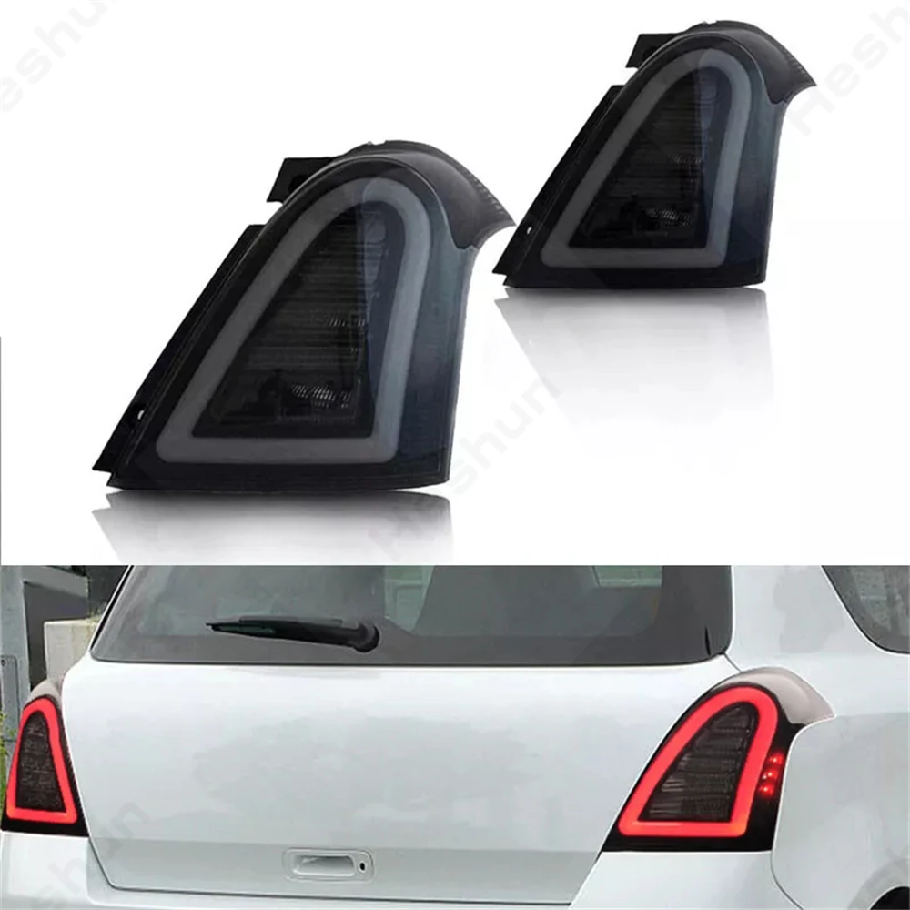 Paar Led Achterlichten Voor Suzuki Swift 2006 2007 2008 2009-2016 Achterlicht Achterlicht Achterlicht Brake Fog richtingaanwijzer Montage