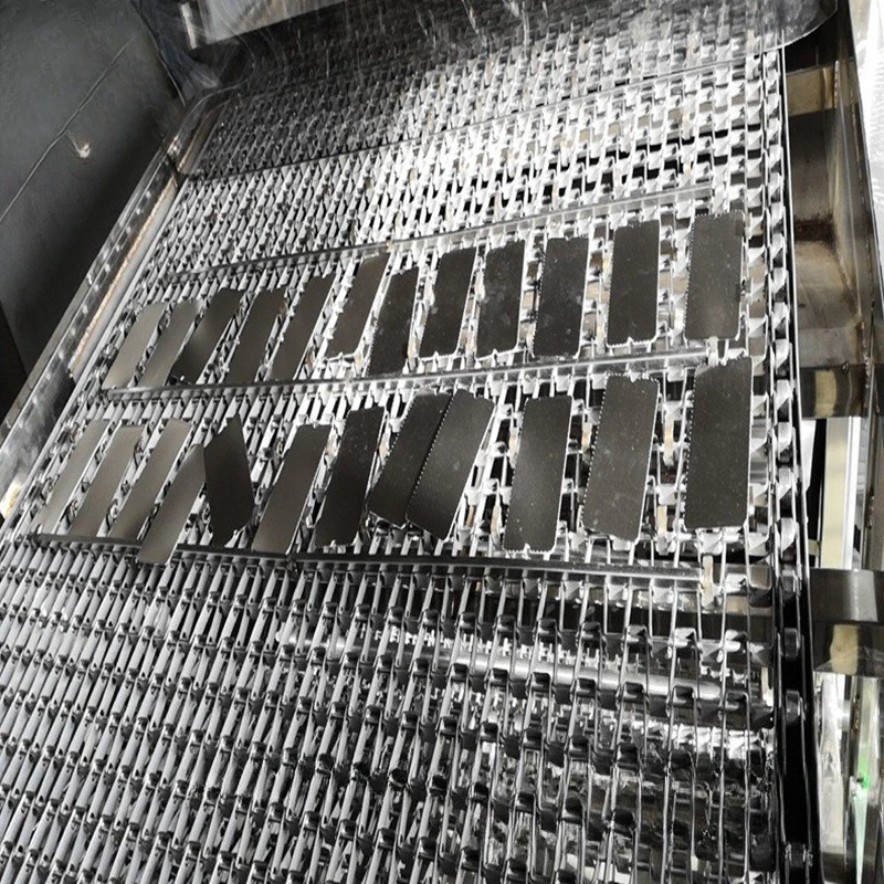 Aluminum drawing cup cleaning line, crawler type aluminum cup degreasing cleaning and drying equipment