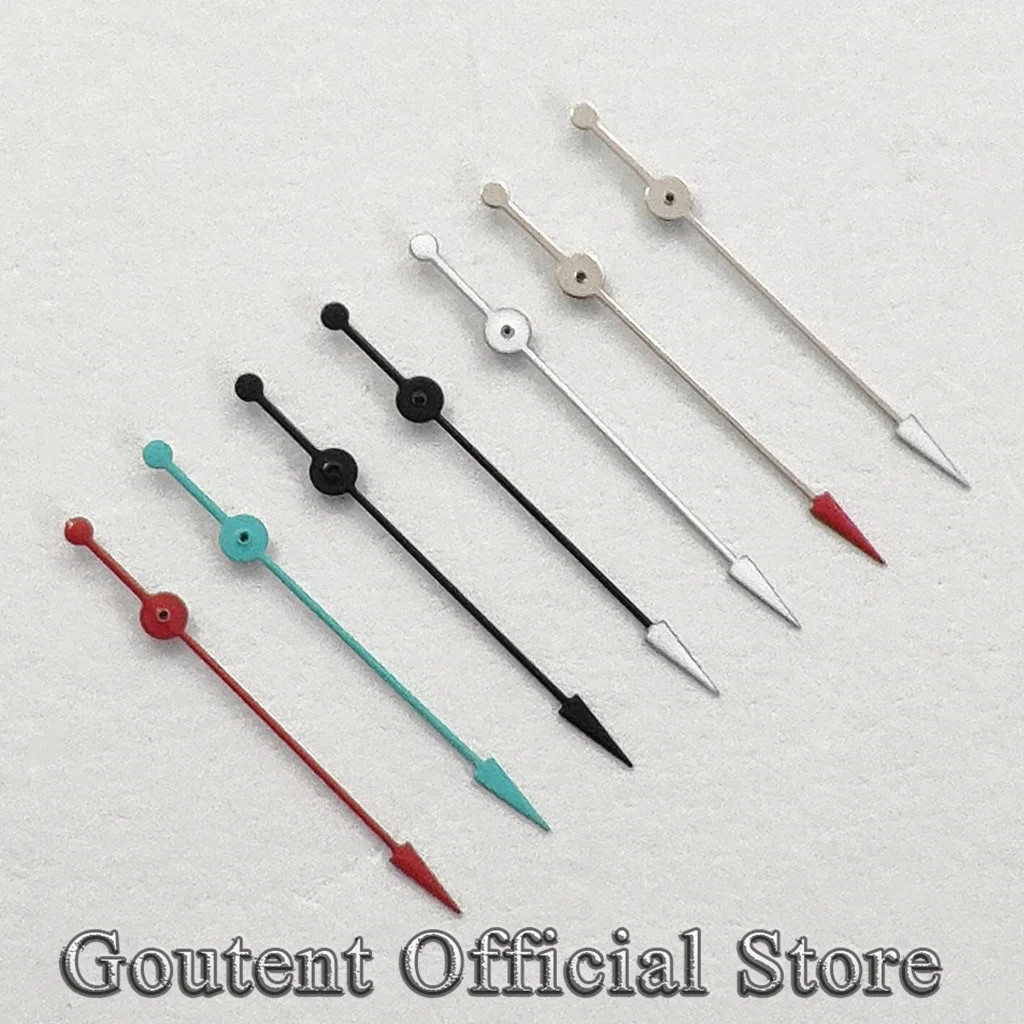 Goutent Arrow Spear Watch Hands Multicolor Second Hand Fit NH35 NH36 ETA2824 2836 MIYOTA 8215 821a Movement Watch Accessories