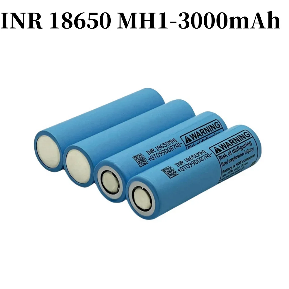 3.7V 3200mAh 18650 MH1 Li-ion battery for our 18650 30A toy tool flashlight battery+USB charger