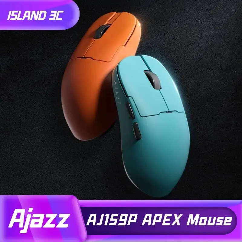 

Jimitu X AJAZZ AJ159 APEX беспроводная мышь три режима PAW3950 сенсор зарядки 8000 Гц легкая 400 мАч игровая мышь для ПК геймера Mac