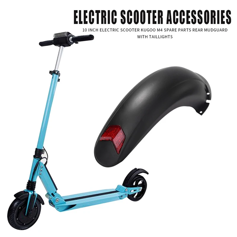 

ABMW-10 Inch Electric Scooter Rear Guard with Taillight for