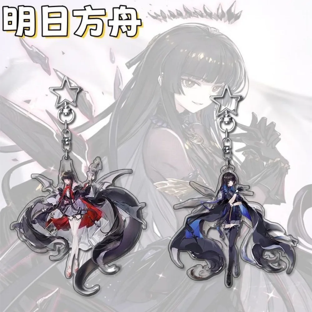 Game Tomorrow’s Ark Arknights Virtuosa Nymph Acrylic Keychain Keyring Pendant Fan Gift Backpack Cosplay Jewelry Accessories Gift