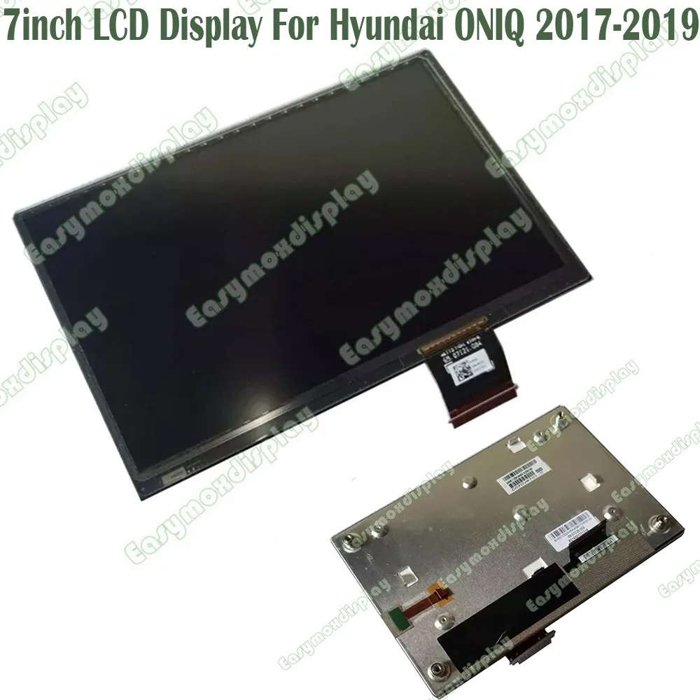 

C070VAT01.0 7inch LCD Display Touch Screen For Hyundai ONIQ 2017-2019 Car Radio GPS Navigation Screen Replacement