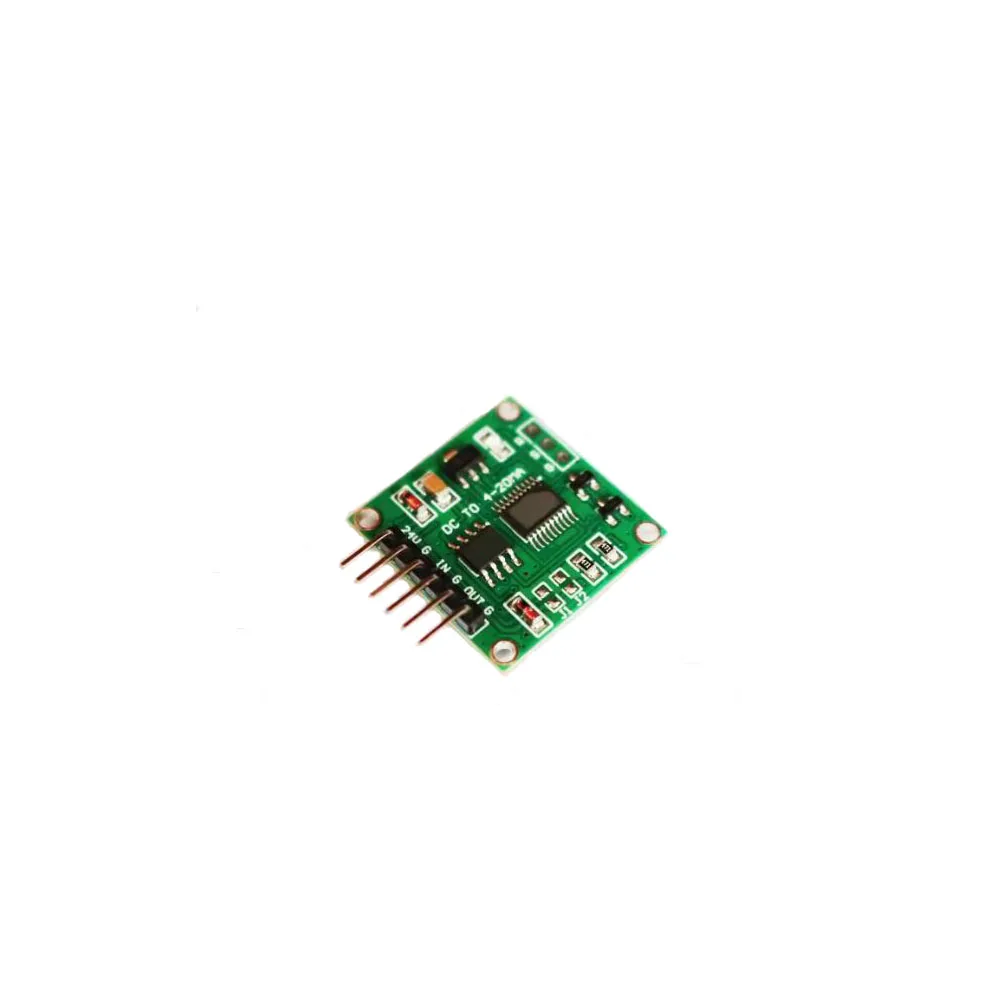 Taidacent Linear Conversion Transmitter DC 0-5v to 4-20ma Converter Voltage to Current Signal Converter Module