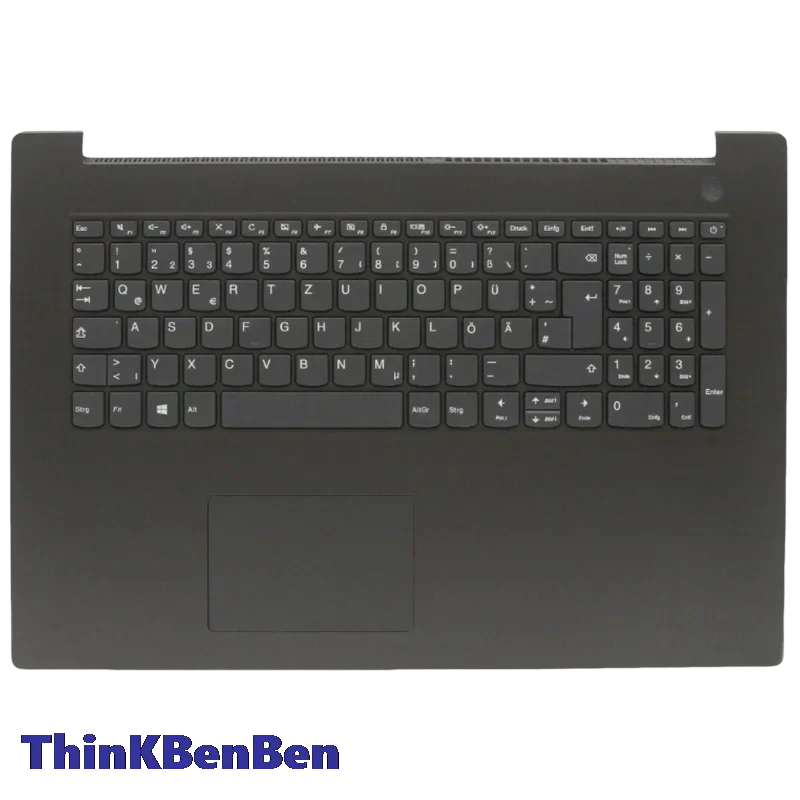 

Немецкий чехол для клавиатуры Iron Gray, верхняя часть корпуса, подставка для рук, чехол для Lenovo V17 IIL 5CB0Z47750