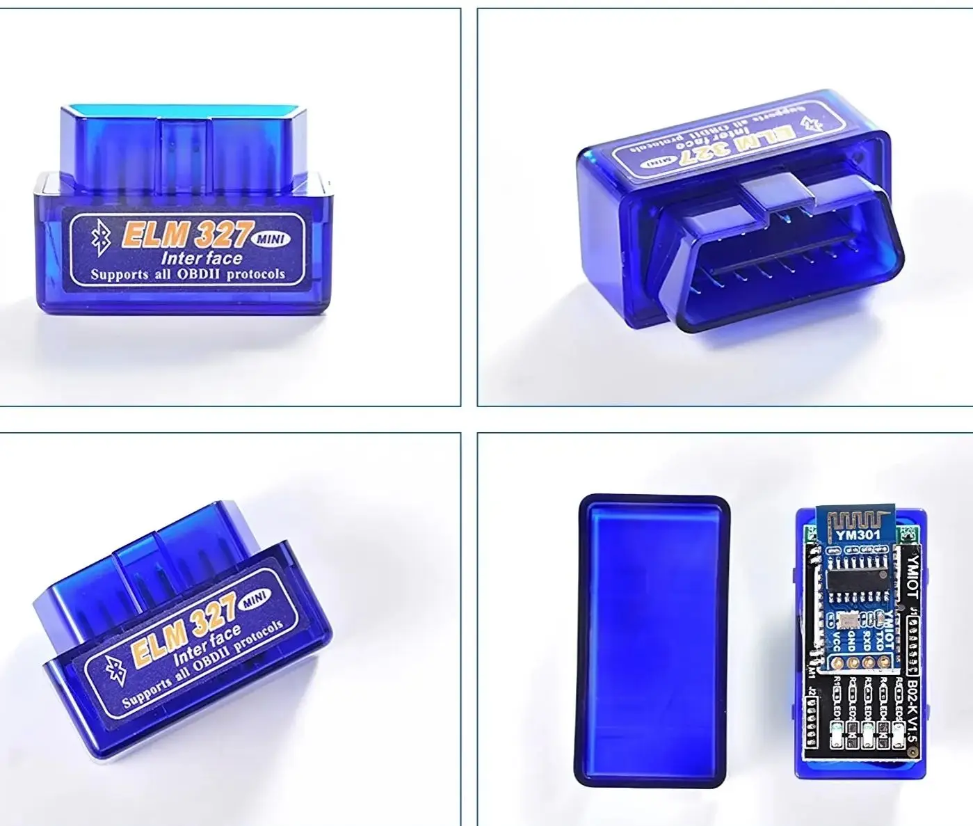 

Мини ELM 327 Bluetooth OBDII OBD2 Беспроводной CAN BUS Поддержка всех моделей OBD 2 V2.1 Автомобильный детектор неисправностей