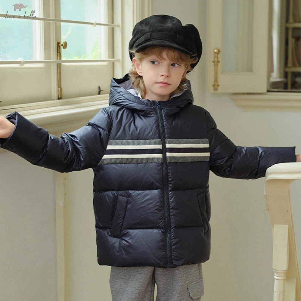 

Dave Bella Boys Thicken Down Parka Jacket Children Winter Warm Hooded Down Coats Waterproof Outwear Clothes DK4242913