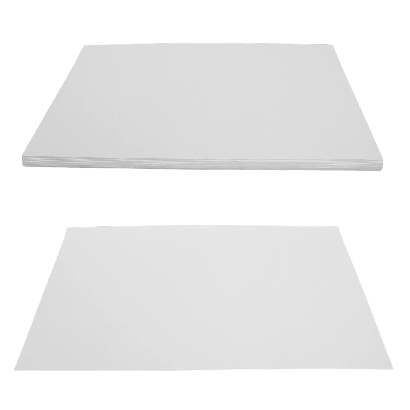 

20 шт. белых матовых защитных покрытий из твердого полипропилена для кухонных полок, нескользящие, водонепроницаемые, для хранения в кладовой