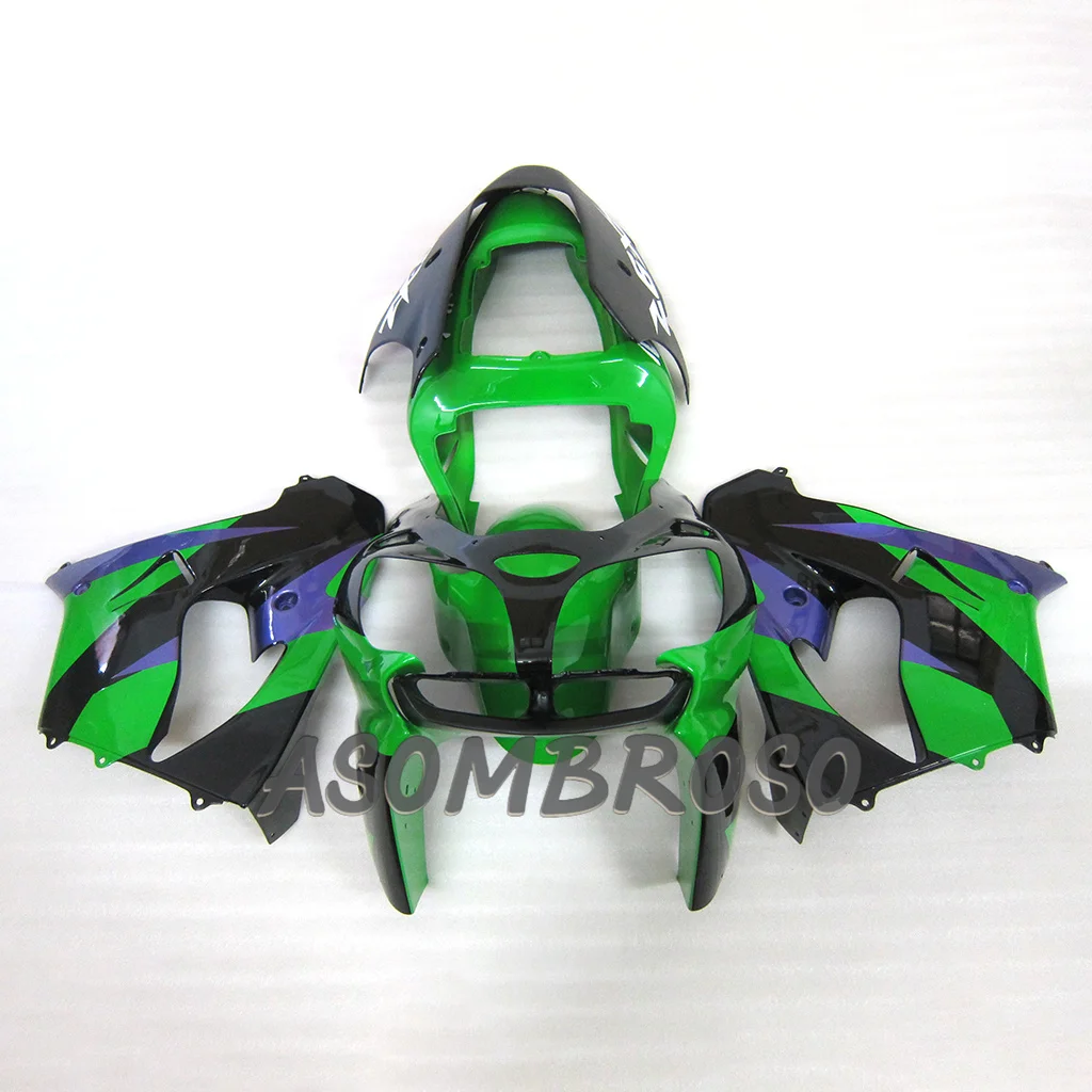 High Grade Motorcycle Fairing Kit for Kawasaki 02 03 ZX9R ZX-9R 2002 2003 ZX 9R 100% Fit Injection Bodywork Cowling Parts