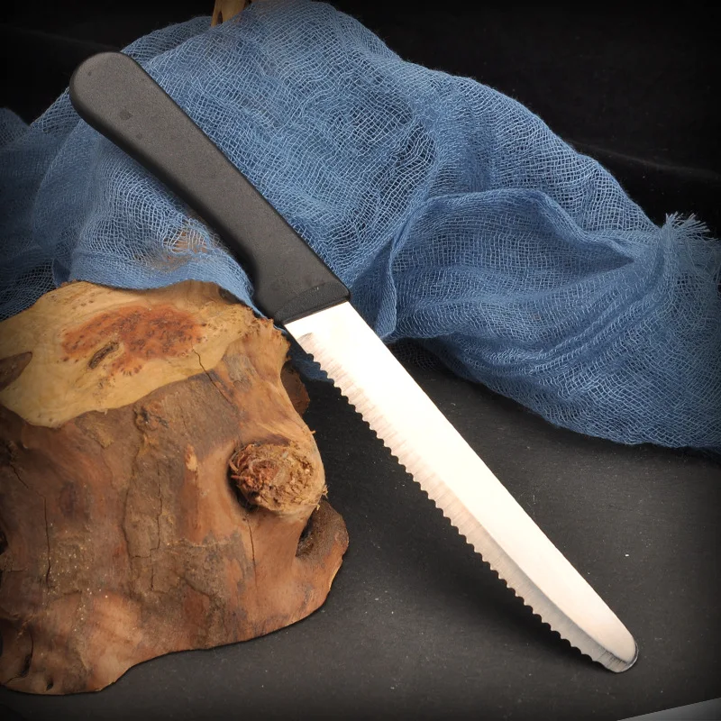 Steak Knives Set Cutlery Set 1~8 Pcs Full Tang Stainless Steel Sharp Serrated Dinner Knives Set Dishwasher Safe For Meat Bread