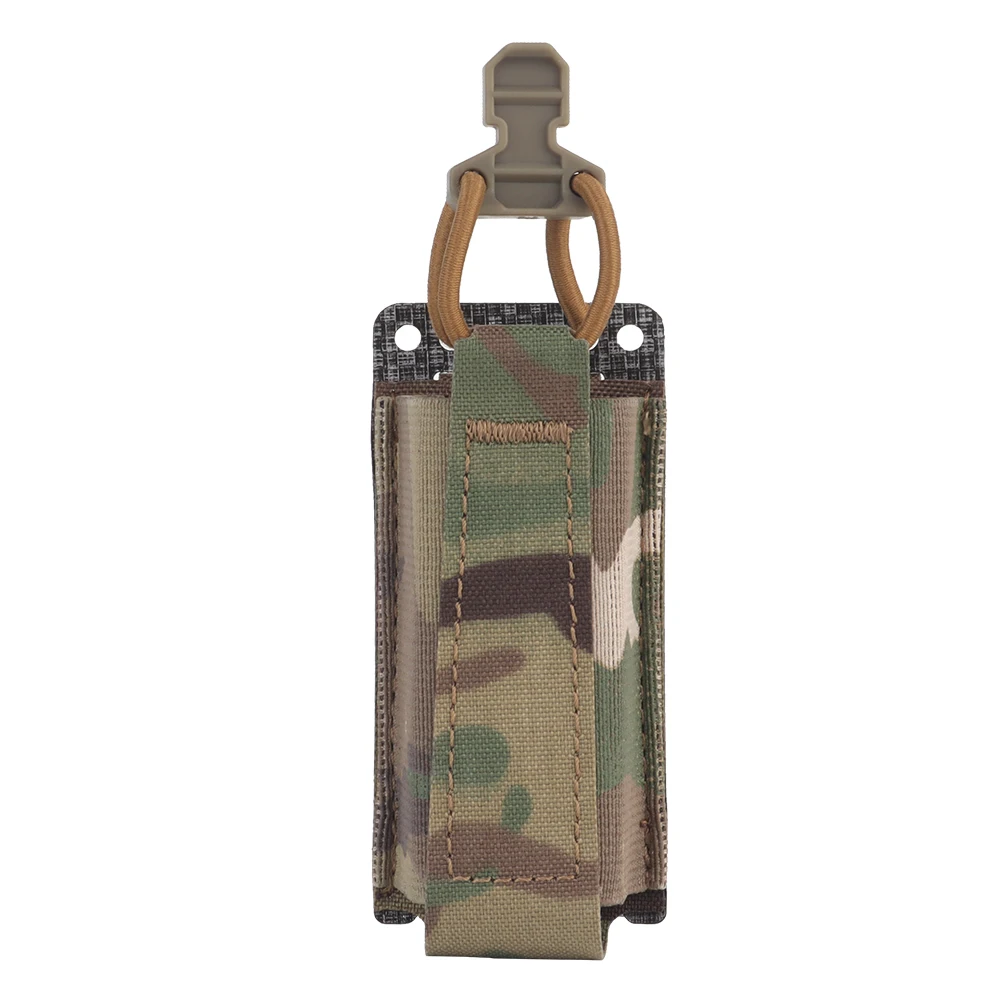 Tactical 9mm Magazine Pouch Elastic Single Pistol Mag Pouch Quick Release for G17 19 M9 SIG P226 Universal Pistol Mag Holder
