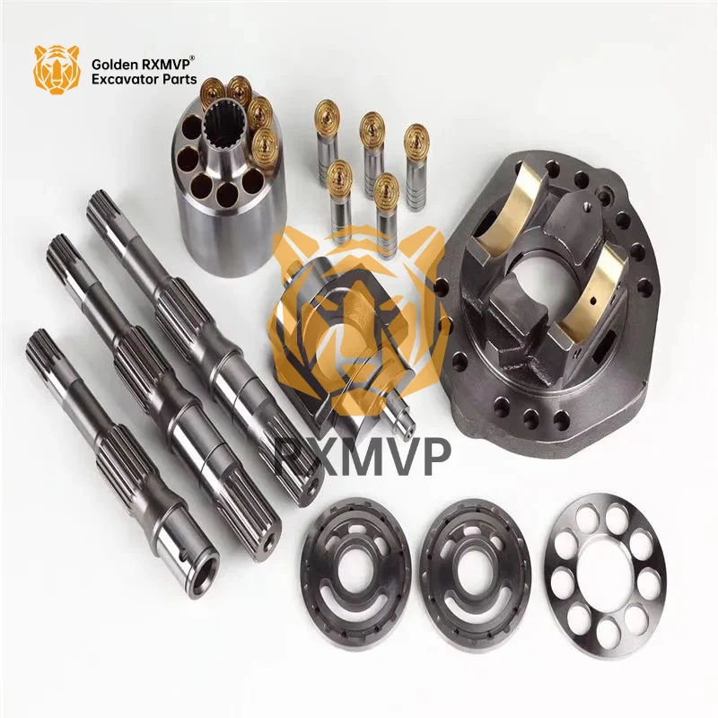 For Parts Excavator A8vo107 Hydraulic Pump Spare Cylinder Block Valve Plate Piston Shoe Swash RXMVP