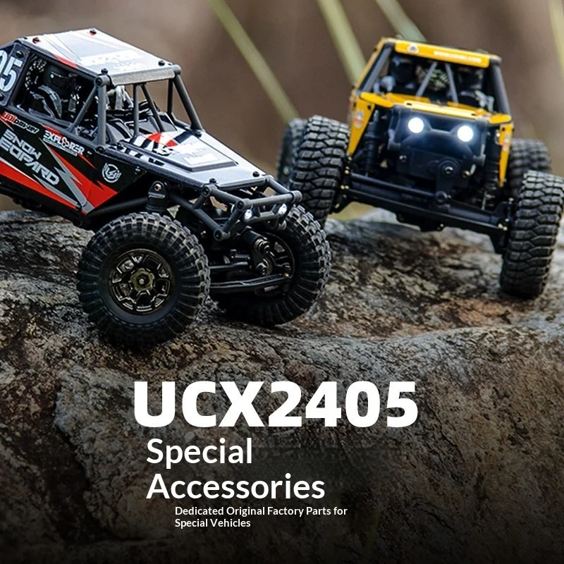 Udirc Ucx2405 Original Accessories Esc Motor Gear Car Shell Decoration Tire Pullrod Transmission Shaft Complete Set