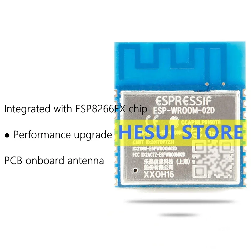 ESP-WROOM-02D WiFi MCU module ESP8266EX Internet of Things wireless module