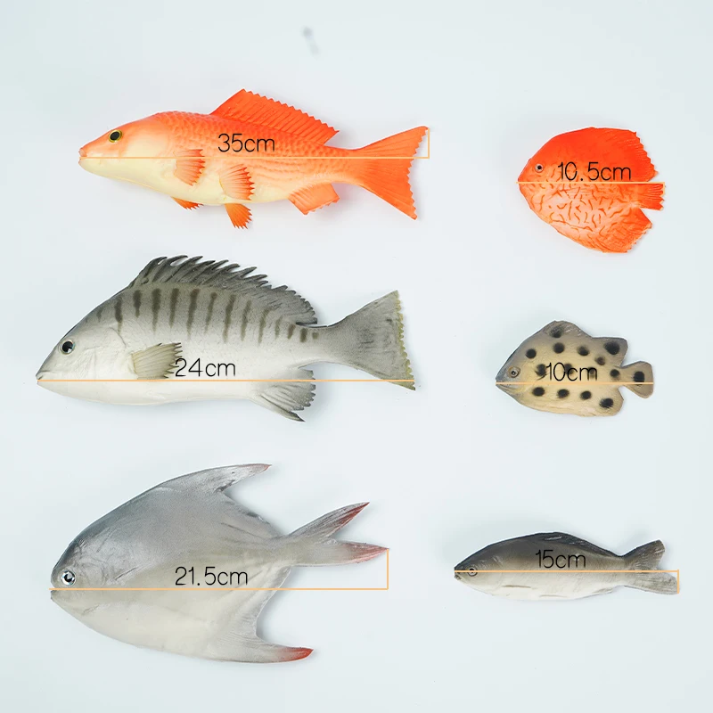 1pc Fake Red Carp Crucian Carp Arowana Simulation Fish Model Toy Hotel Seafood Aquarium Restaurant Decorative Photography Props