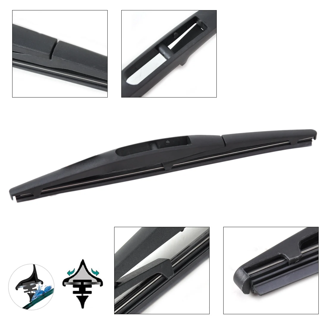 CITALL New Rear Window Windshield Wiper Arm + Blade For Suzuki Swift MK3 SX4 Hatchback 2005 2006 2007 2008 2009 2010 2011