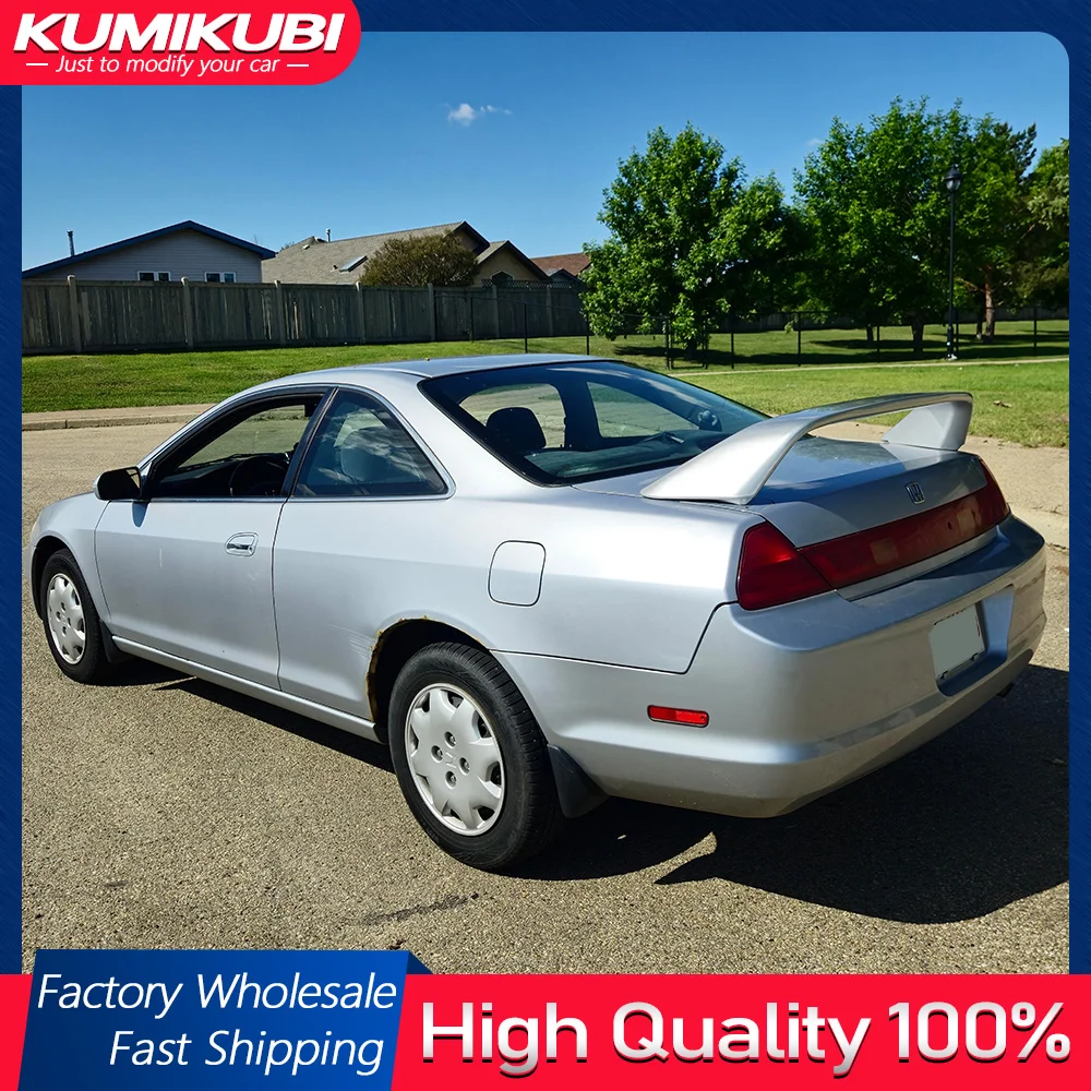 

ДЛЯ HONDA ACCORD 2-Дверный COUPE (1981-2002) ТИП R СПОЙЛЕР АБС-пластик МАТЕРИАЛЬНЫЙ СПОЙЛЕР ЗАДНИЙ БАГАЖНИК Крыло багажника Стайлинг автомобиля
