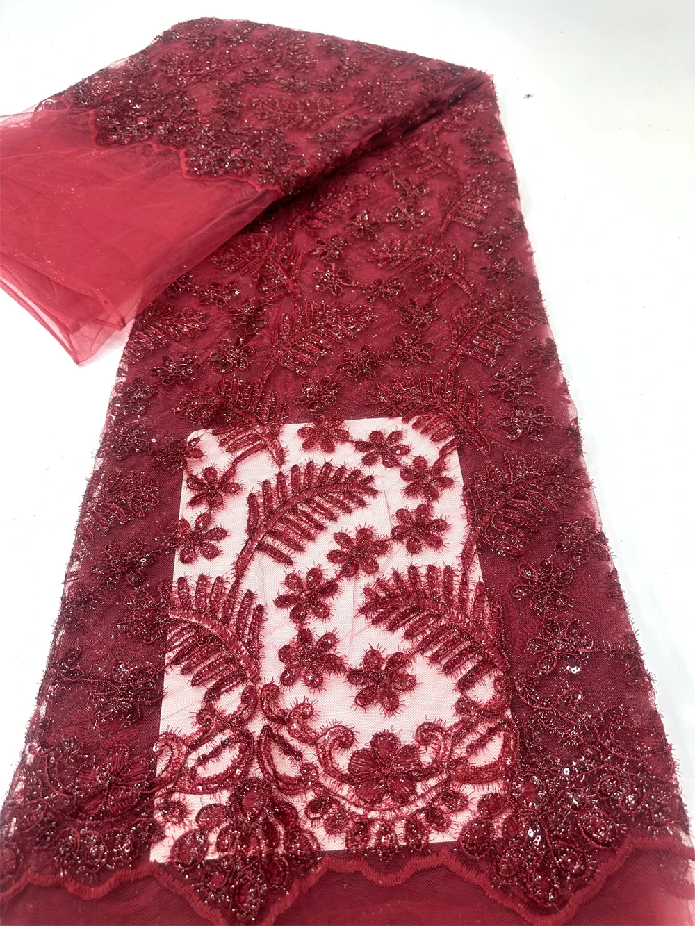 

Нигерийское кружево с пайетками 2026: высококачественное африканское кружево, французский тюль с вышивкой пайетками для праздничных платьев