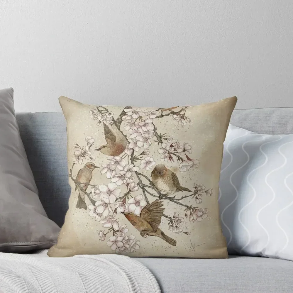 

Too many birds Throw Pillow Sofas Covers Decorative Cushions For Living Room Cushion Cover Set Decorative Cushion Cover pillow
