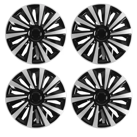 4Pcs 15inch Universal Hubcap Wheel Cover for Fiat 500 Seat Ibiza Volkswagen Polo Car Wheel Rim Covers