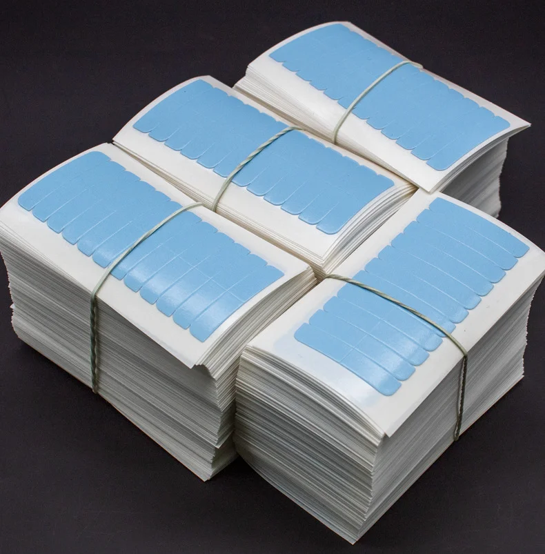 

Профессиональный клей для кружевных париков, 50 шт./упаковка, сильная фиксация, клей для наращивания волос, для установки и ухода за париками