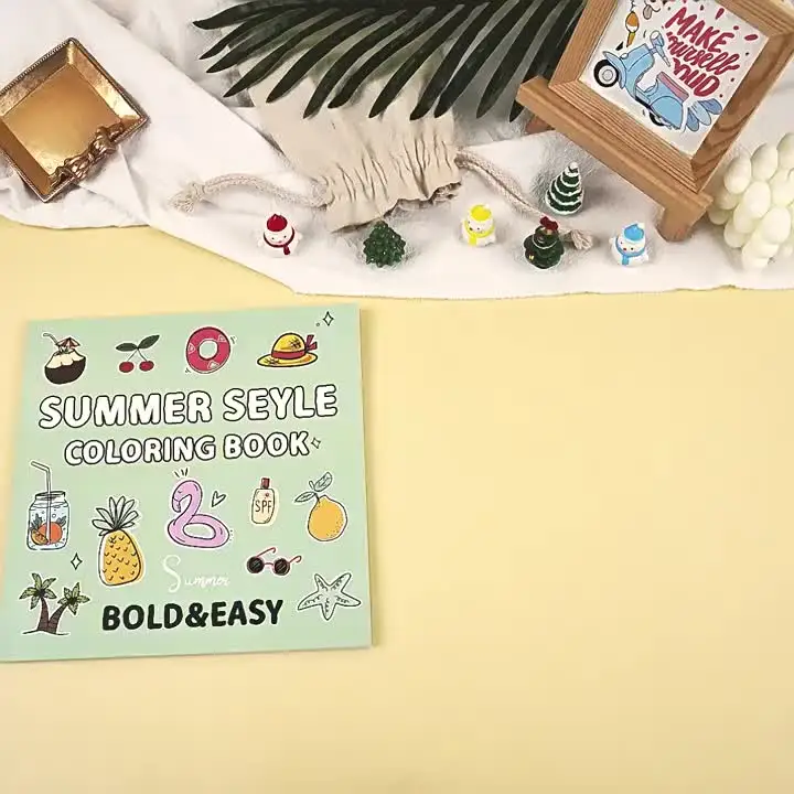 Рождественская книжка-раскраска COZY FRIENDS