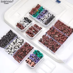 Nail Art Sanding Bands Nail Bits For Remove Nail Polish Gel Manicure Pedicure Tool Grinding Ring Electric Machine Accessory