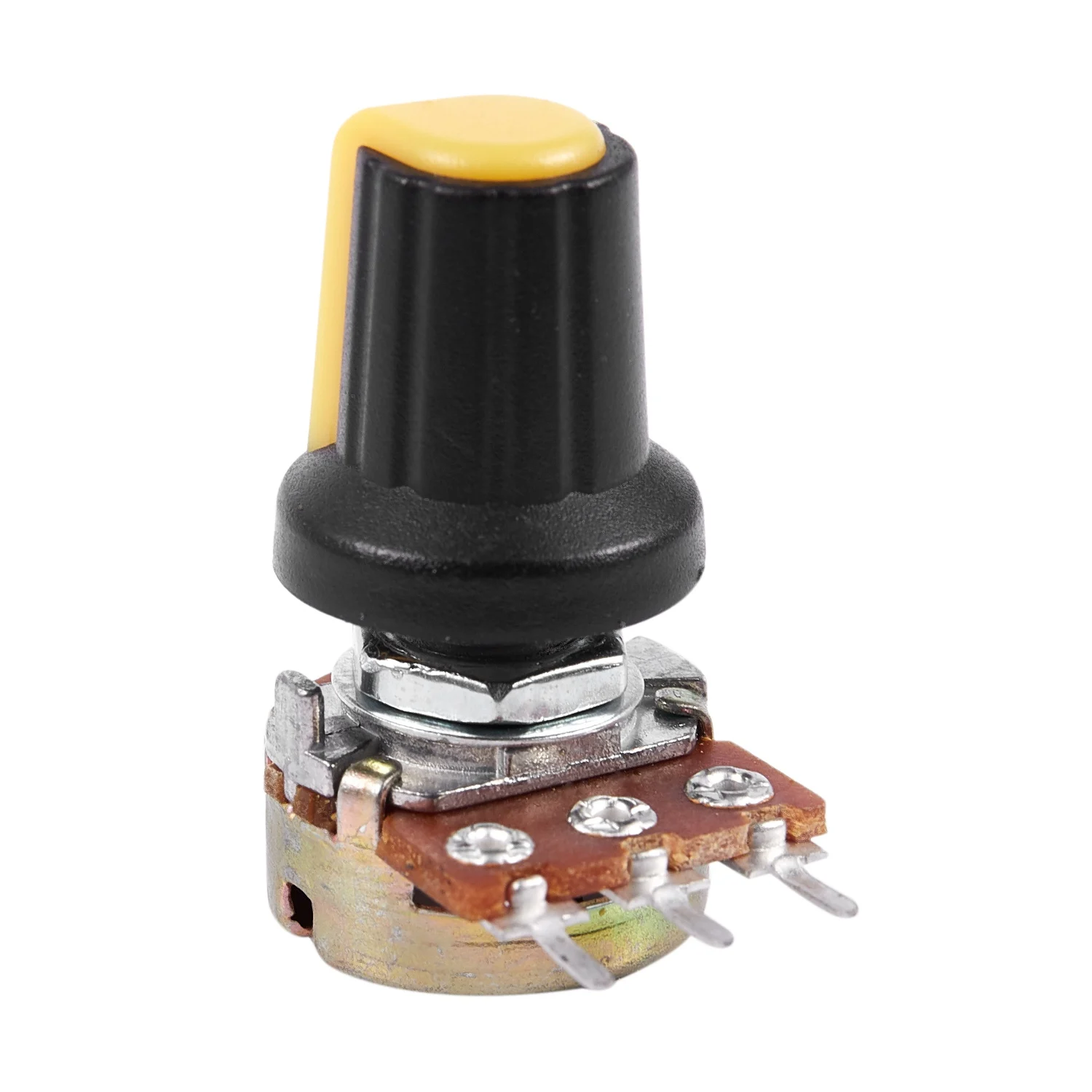 BOFF-5pcs 10K OHM 3 Terminal Linear Taper Rotary Audio Potenciômetro Tipo B