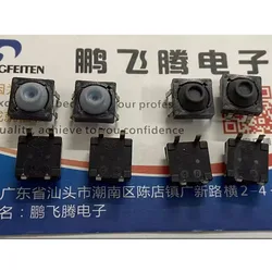 3pcs/lots Japan ALPS Waterproof & Dustproof Conductive Silicone Silent Mute Tactile Switches 10*10*5 Straight 4-pin Keypad SKEBA