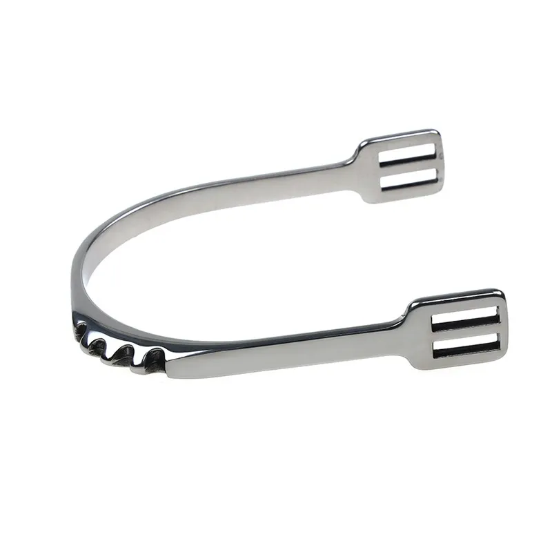 Stainless Steel English Spur Precision Cast 3 Teeth Design Men Horse Riding Spurs SP6129 For Better Horse Interaction