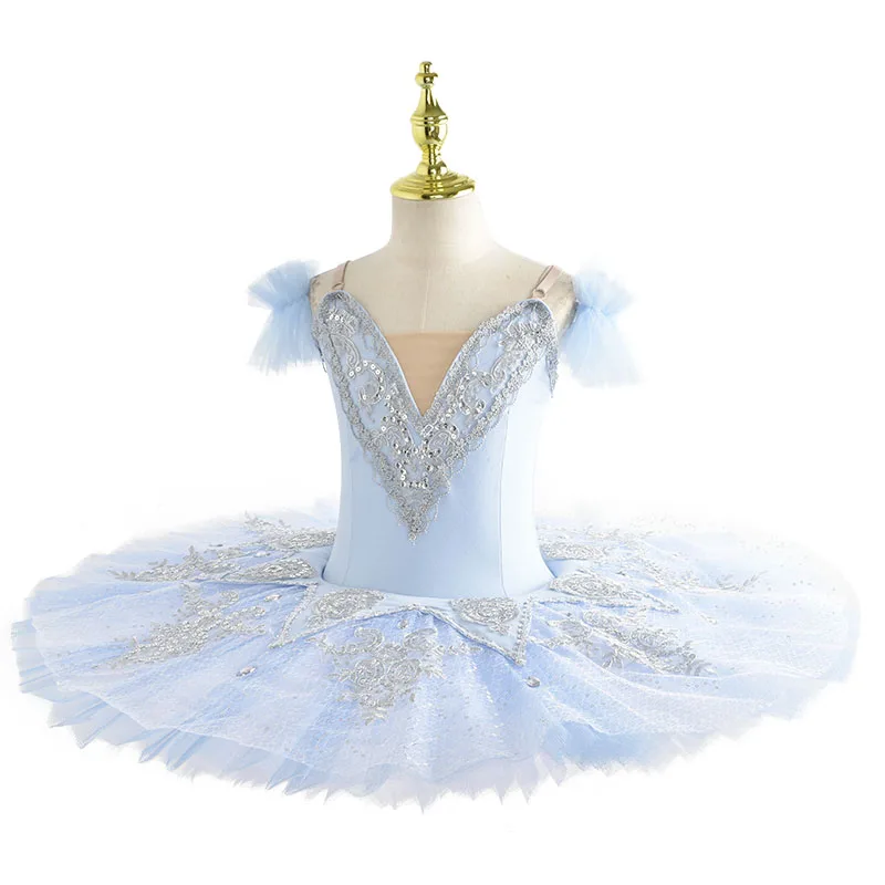 Professionelle Ballett Tutu Mädchen Weiß Schwanensee Platter Pfannkuchen Tutu Ballerina Party Kleid Kind Kinder Ballett Tanz Kostüm
