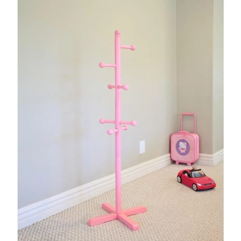 

Home Freestanding Coat Hanger Racks 6 - Hook Freestanding Kid's Coats Rack hangers for clothes