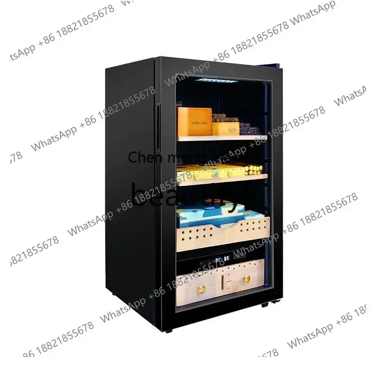 AB02  Constant Temperature and Humidity Single Door Cigar Cabinet Single Temperature Intelligent Display Cigar Cabinet