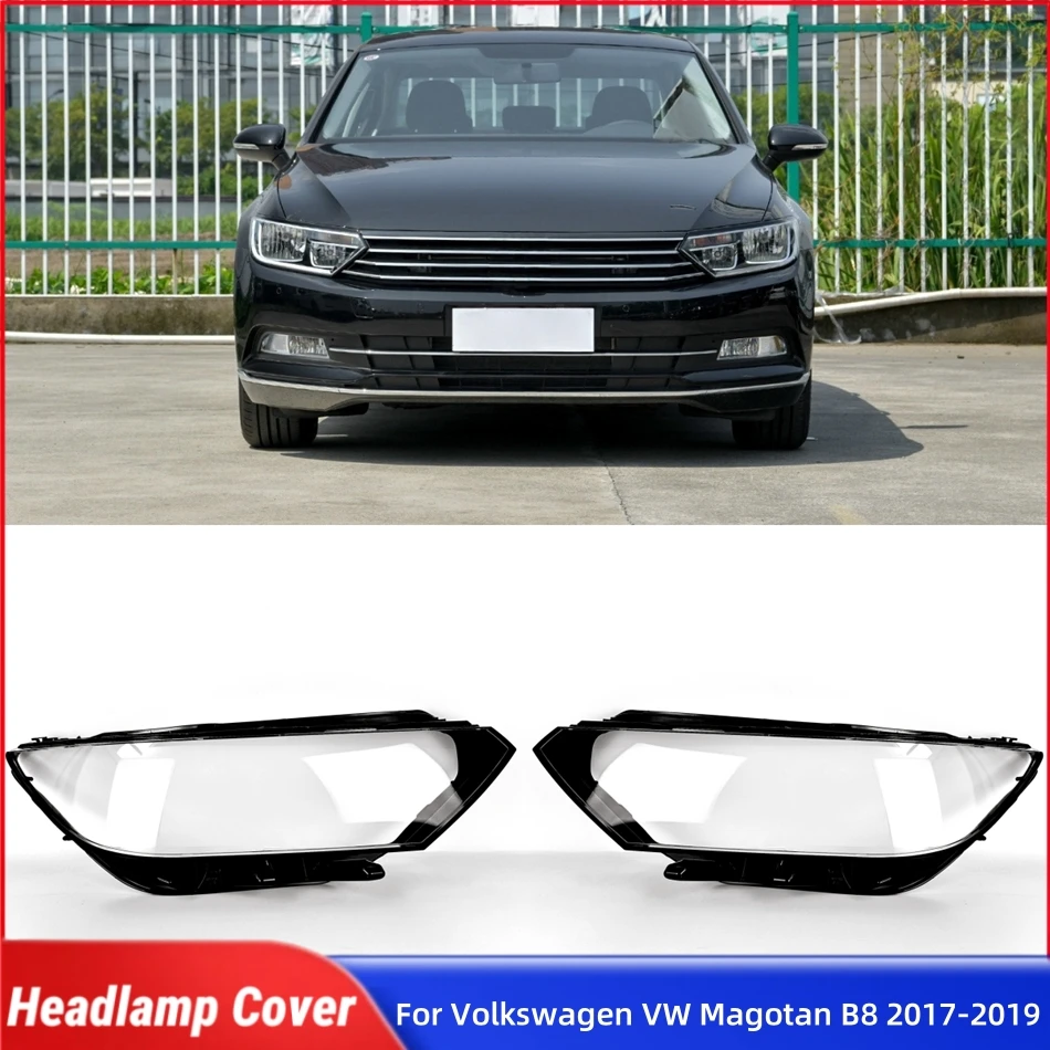 

Для Volkswagen VW Magotan B8 2017 2018 2019, автомобильные аксессуары, крышка фары, передняя фара автомобиля, крышка объектива, оболочка