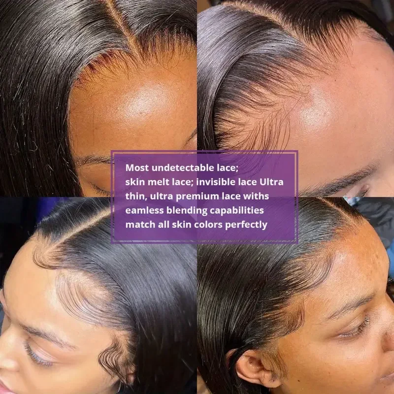 13x6 Hd شفاف الجسم موجة الدانتيل شعر مستعار أمامي 30 40 44 بوصة 13x5 Hd الدانتيل الباروكة الأمامية خصلات الشعر المستعار الإنسان قبل قطعها للنساء السود